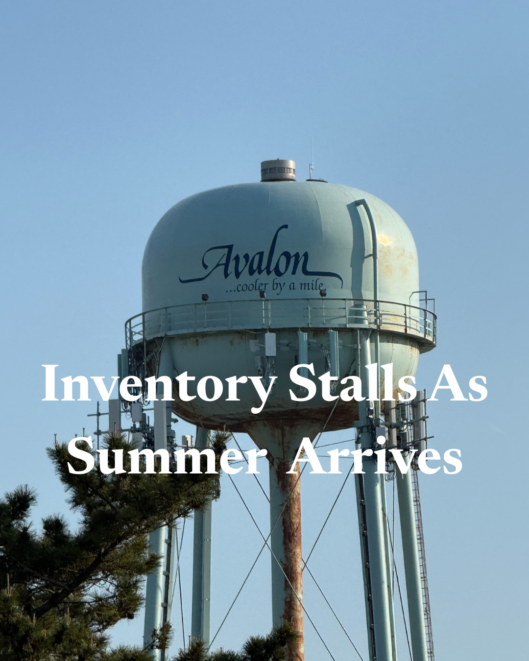 Avalon Inventory Stalls Entering Peak Season