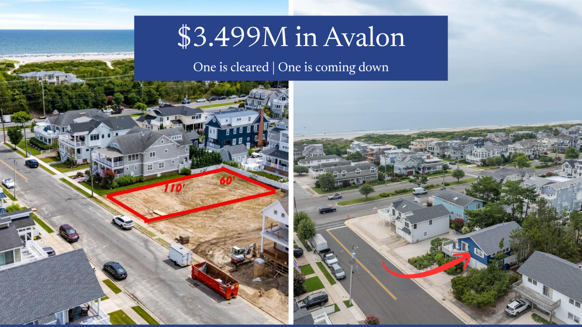 Two Avalon Lots Ask $3.499M — One Still Has a House in the Way