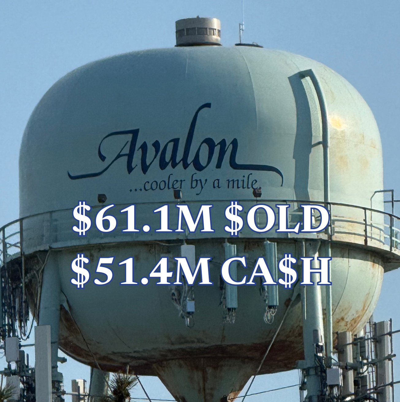 Cash Claims 84% of Avalon’s $61.1M August Sales