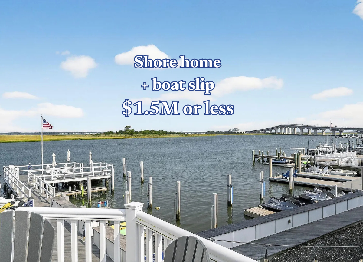 Three Ocean City Homes With Boat Slips Ask $1.5 Million or Less